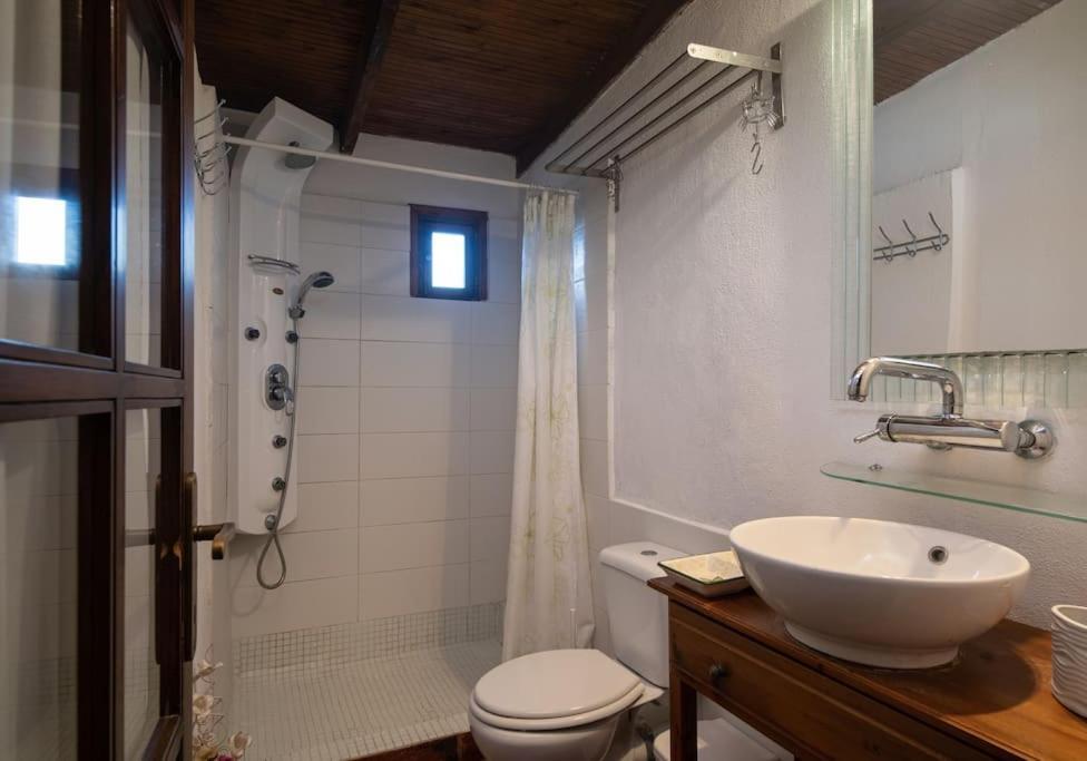 Traditionelles Appartement Athos Shadow Am Meer Paralia Sikias Экстерьер фото